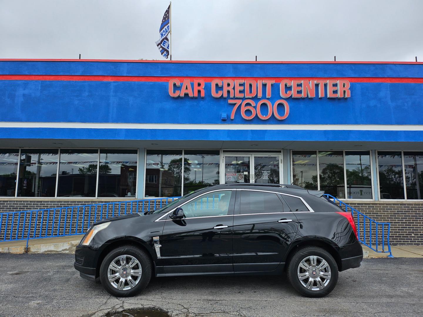 2010 BLACK Cadillac SRX Base (3GYFNGEY6AS) with an 3.0L V6 DOHC 24V engine, 6-Speed Automatic transmission, located at 7600 S Western Ave., Chicago, IL, 60620, (773) 918-3980, 0.000000, 0.000000 - Photo#0